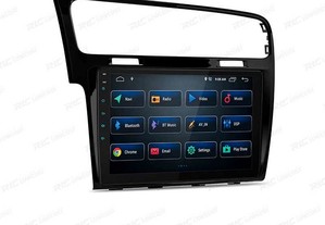 Auto radio gps android 12 ecra tactil 10.1" para volkswagen vw golf 7
