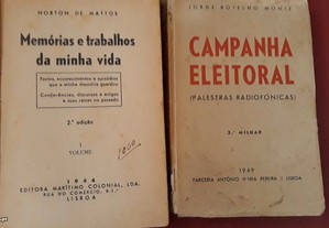 Obras de Norton de Mattos e José Botelho Moniz