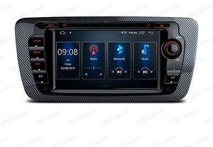 Auto radio gps lcd táctil 7" para seat ibiza 6j android 11 y carplay