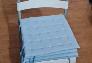 Almofadas Coxins P/Cadeira