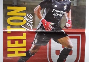 Poster Helton Leite do SLB - Sport Lisboa e Benfica