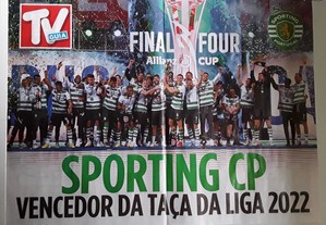Poster Sporting Clube de Portugal - Vencedor Final Four 2022