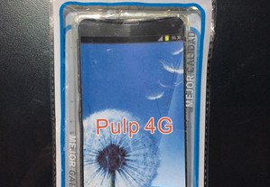 Capa de silicone para Wiko Pulp 4G - Novo