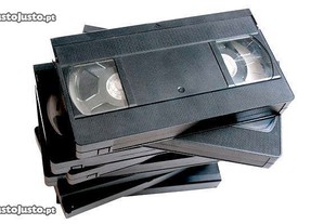 25 cassetes VHS usadas para reutilização