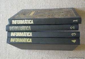 Informática Abril Cultural 4 volumes 1060 páginas