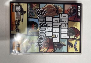 PC DVD Jogo SanAndreas Grand Theft Auto