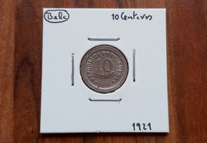 Moeda 10 Centavos 1921 - Bela!
