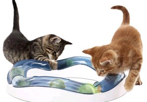 Circuito de Velocidade para Gatos CATIT Design Senses bola iluminada