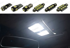 Kit completo 6 lâmpadas led interior para fiat tipo 356 357 15-