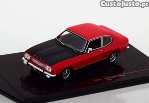 Ixo/models 1/43 CLC258 - 1970 Ford Capri 1700 GT - Red/Black