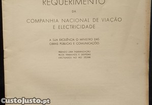 Rio Zzere Companhia Nacional de Viao e Eletricidade 1939