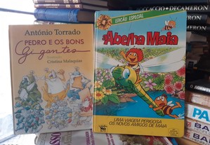 Álbuns de BD de António Torrado e Abelha Maya