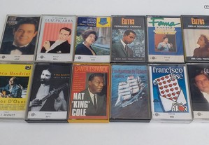 Cassetes audio originais, artistas portugueses