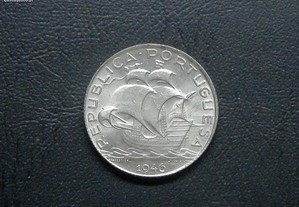633 - República: 2$50 escudos 1946 prata, por 12,00