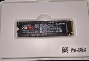 Samsung v-nand 990 Pro m.2 ssd 2 tb