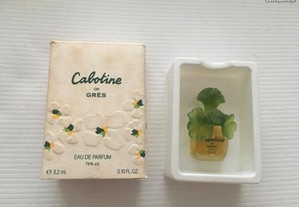 Miniatura de perfume rara Cabotine de Grès