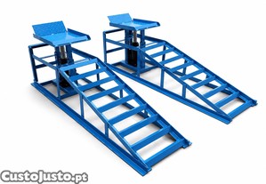 (ENVIO GRÁTIS) Rampas Hidráulicas Manuntenção Automóvel 2 Toneladas