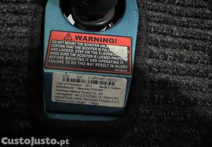 Motorizada el�trica Stannah port�til e desdobr�vel