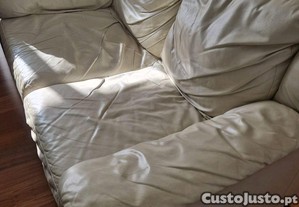 2 sofás em pele Divani & Divani