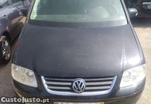 VW Touran 2.0 tdi,140cv,cx6,impec,bom preo!! - 04