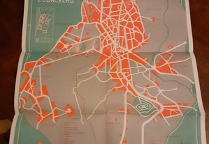 S. João da Madeira mapa 1959 edição Rotep raro