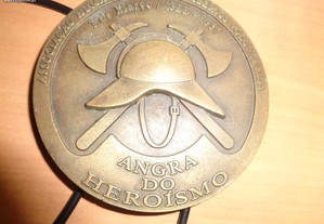 Medalha Bombeiros Angra do Heroísmo 75 Aniversário