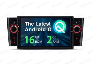 Auto radio gps android 10 para fiat grande punto 05-09 usb gps tactil hd