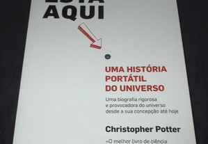 Livro Você Está Aqui Uma história portátil do universo Christopher Potter
