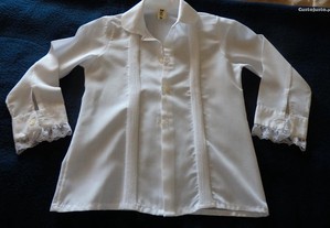 Camisa de Cerimónia para rapaz de 5 a 6 anos