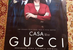 Cartaz / poster cinema - Casa Gucci - portes incluidos