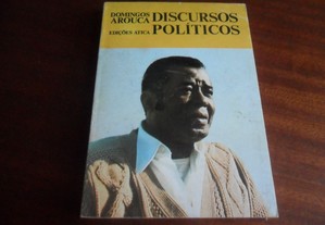 "Discursos Políticos" de Domingos Arouca - 1ª Edição de 1974