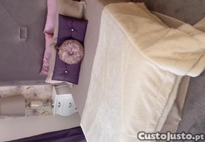 Sommier com colchão