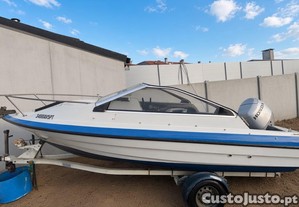 bayliner 5.50 com motor 90 cv a 4 tempos