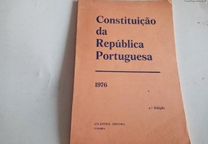 Livro Constituição da Republica Portuguesa de 1976