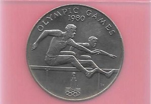 Samoa - - "Jogos Olímpicos 1980" - - - Moeda