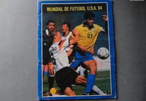 Caderneta de cromos Mundial de Futebol USA 94