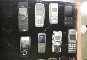 10 Telemoveis Nokia e sony erikson antigos