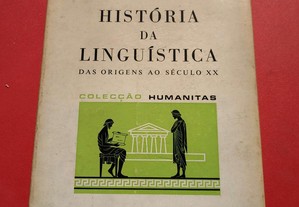 História da Linguística das Origens ao Século XX G
