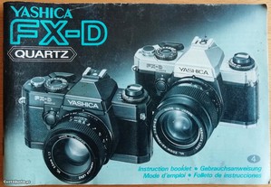 Manual Câmara Fotográfica Yashica FX-D Quartz
