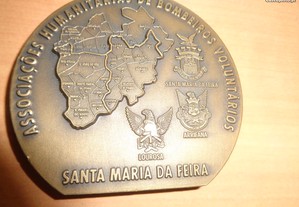 Medalha Bombeiros Santa Maria da Feira Of.Envio