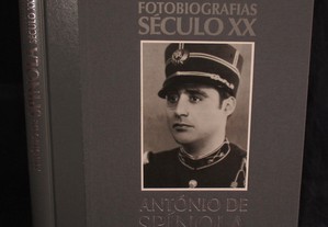 Livro Fotobiografias Século XX António de Spínola de Joaquim Vieira 