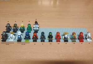Minifiguras Lego Ninjago como novas