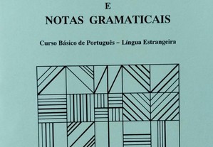 Exercícios e Notas Gramaticais (Português Língua Estrangeira), de Helena Dias.