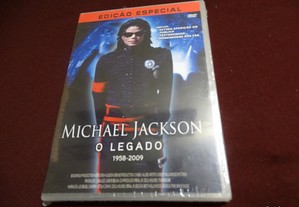 DVD-Michael Jackson/O legado 1958-2009 - Selado
