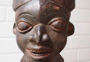 Máscara Africana tribo Bamileke/ Bamum - Camarões