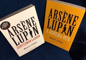 Arsène Lupin - Gentleman Ladrão e Arsène Lupin - A Agulha Oca - Dois livros novos.