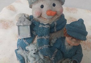 Artigo de decoração - Boneco de neve