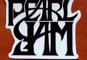 Sticker,autocolante- Pearl Jam