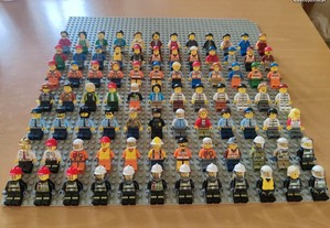 Lote minifiguras Lego City como novas.
