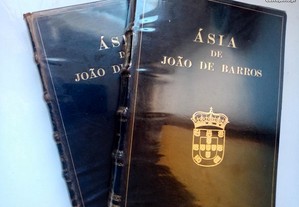 livro: João de Barros "Ásia" (dois volumes)